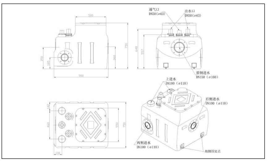 内置式污水提升器插图2